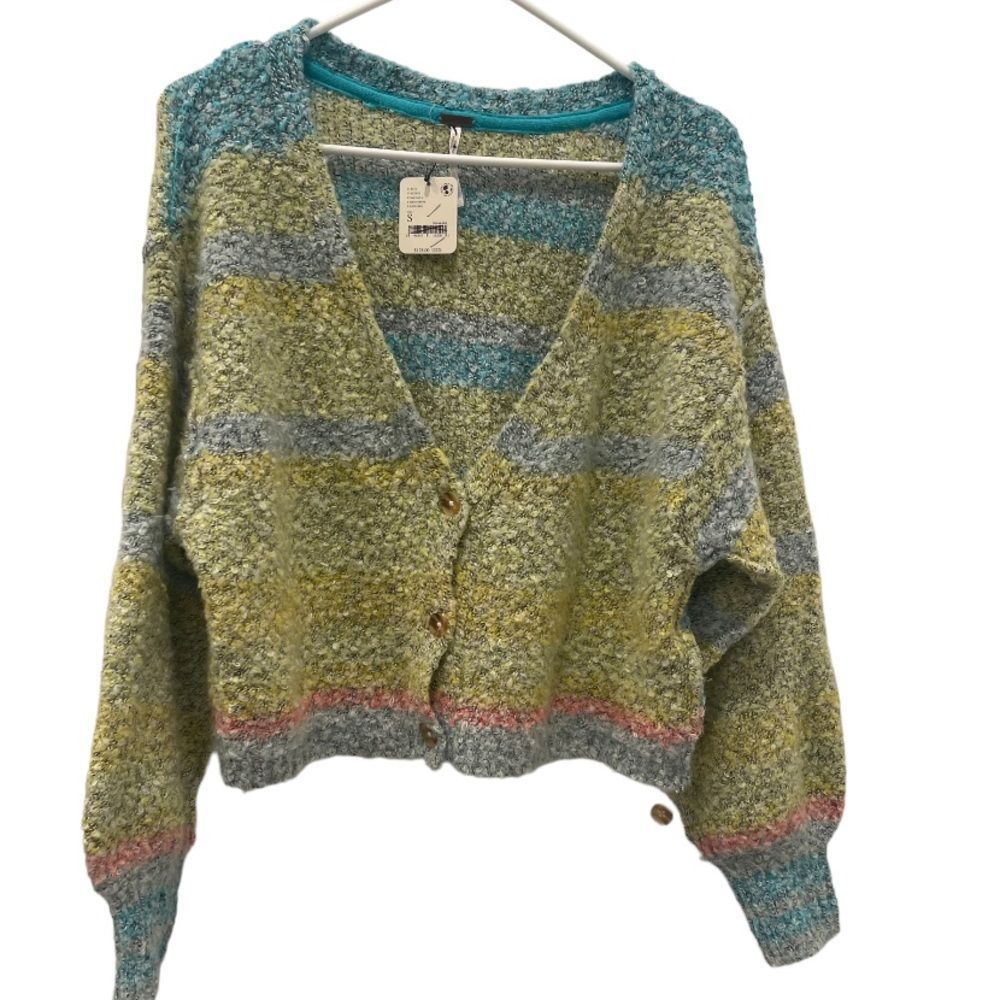 Free People Multicolor Cardigan Sweater - Picture 4 of 12